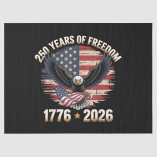 250 Years American 250th Anniversary US USA Flag 4 Tissue Paper