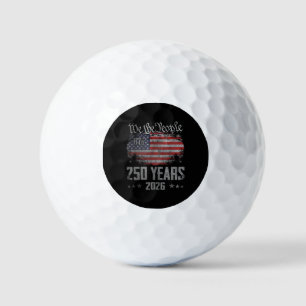 250 Years American 250th Anniversary USA Patriotic Golf Balls