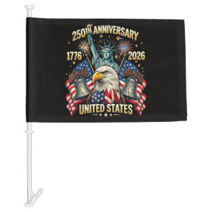250 Years American Anniversary 1776-2026 USA Flag