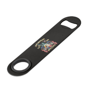 250 Years American Anniversary 1776-2026 USA Flag Bar Key