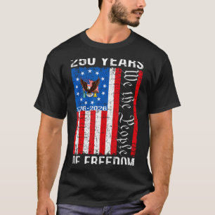 250 years american anniversary 250th usa flag 4th T-Shirt