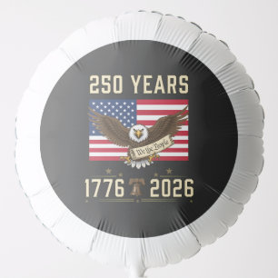 250 Years American Heritage 1776 2026 Balloon