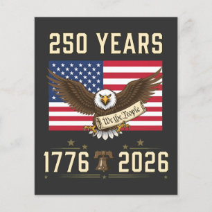 250 Years American Heritage 1776 2026 Flyer