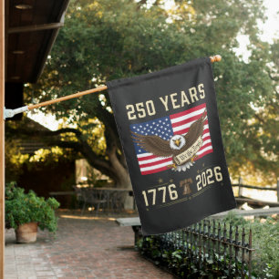 250 Years American Heritage 1776 2026 House Flag