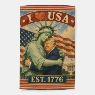 250 Years American Pride Love USA Garden Flag