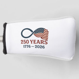 250 Years Anniversary 1776-2026 USA Patriotic  Golf Head Cover