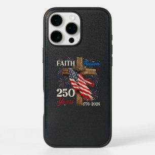 250 Years Faith and Freedom 4th of July Shirts Chr iPhone 16 Pro Max Case