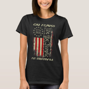 250 Years Freedom 1776-2026 250th Birthday USA T-Shirt