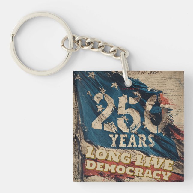 250 Years Keychain (Front)