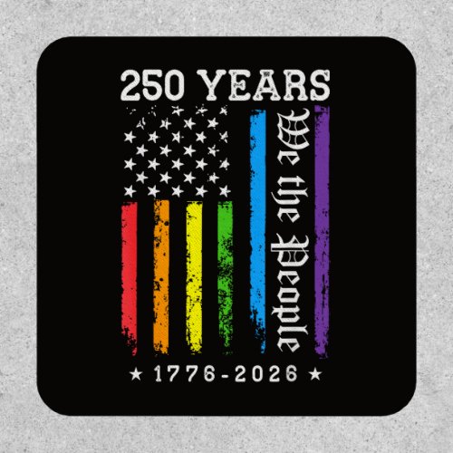 250 Years of American 250th Anniversary US LGBT Pr Patch