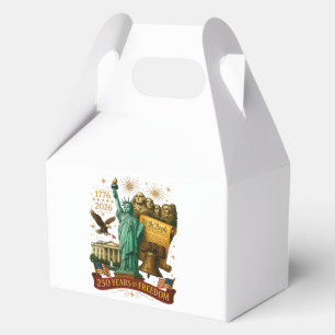 250 Years of American Freedom Favor Boxes