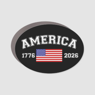250 Years of American Independence 1776 2026 Car Magnet
