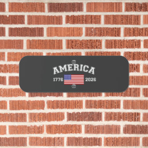 250 Years of American Independence 1776 2026 Metal Sign