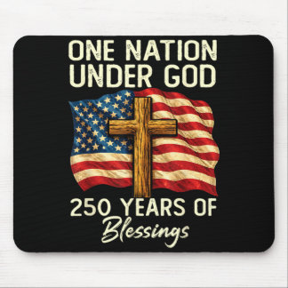 250 Years of Blessing Nation Christian USA 250th Mouse Pad