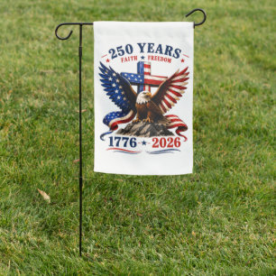 250 Years of Faith and Freedom Garden Flag