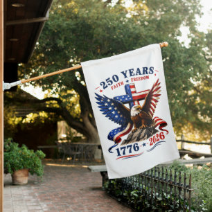 250 Years of Faith and Freedom House Flag
