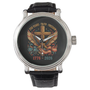250 Years of Faith and Freedom Patriotic Eagle Watch