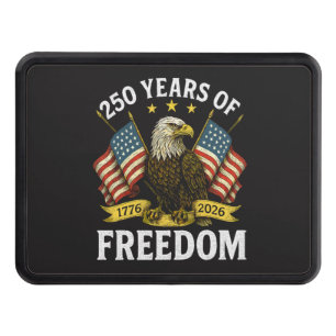 250 Years of Freedom 1776 2026 Bald Eagle Hitch Cover
