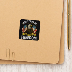 250 Years of Freedom 1776 2026 Bald Eagle Patch
