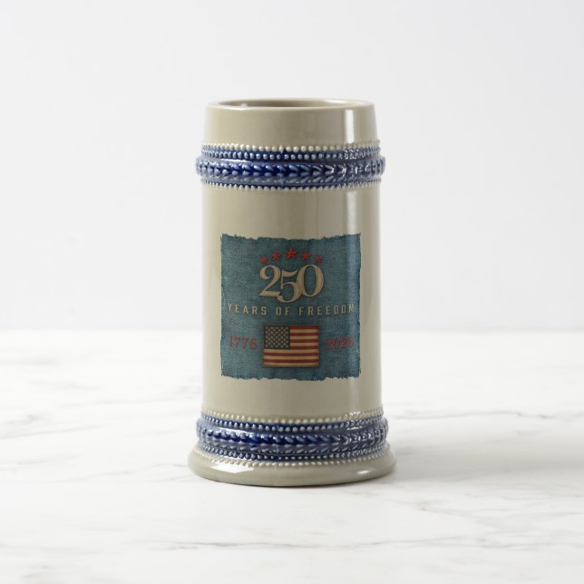 250 Years of Freedom - Beer Stein (Center)