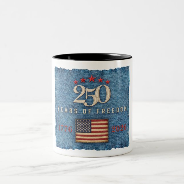 250 Years of Freedom - Coffee Mug (Center)