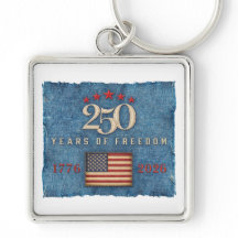 250 Years of Freedom - Keychain