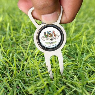 250 Years of Freedom Midnight Black Golf  Divot Tool