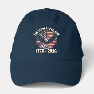 250 Years of Freedom Patriotic Eagle Cap 1776-2026