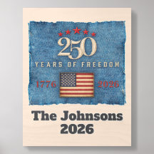 250 Years of Freedom - Personalized