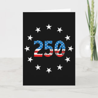 250 Years Of Independence America 250th Years Anni Card
