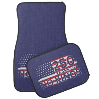 250 years of No Kings American Flag Car Floor Mat
