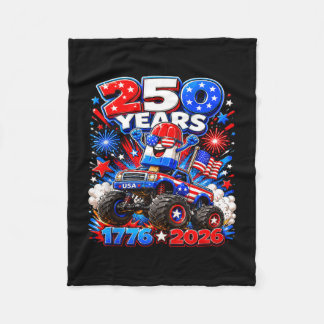 250 years patriotic popsicle kids america boys 4th fleece blanket