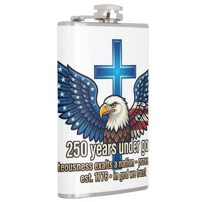 250 years under God Flask (Right)