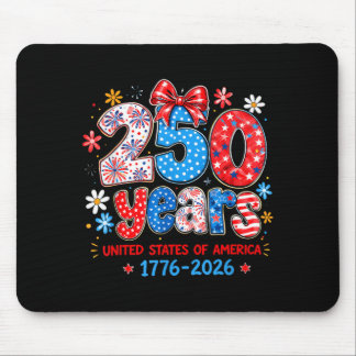 250 Years United States of America Independence Mouse Pad