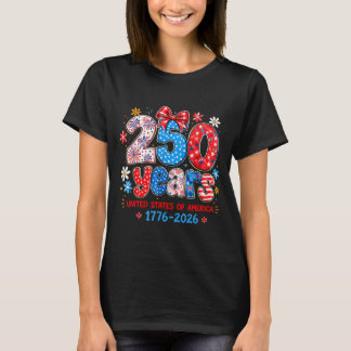 250 Years United States of America Independence T-Shirt