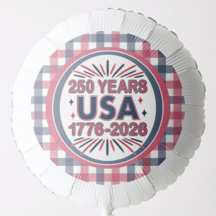 250 Years USA   1776–2026 Semiquincentennial Balloon