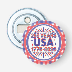 250 Years USA   1776–2026 Semiquincentennial Bottle Opener