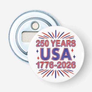 250 Years USA   1776–2026 Semiquincentennial Bottle Opener