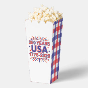 250 Years USA 1776–2026 Semiquincentennial Favor Boxes
