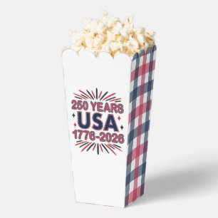 250 Years USA 1776–2026 Semiquincentennial Favor Boxes