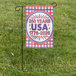 250 Years USA   1776–2026 Semiquincentennial Garden Flag