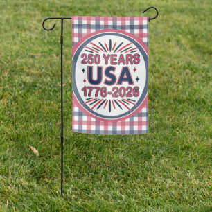 250 Years USA   1776–2026 Semiquincentennial Garden Flag