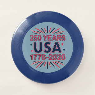 250 Years USA   1776–2026 Semiquincentennial Wham-O Frisbee