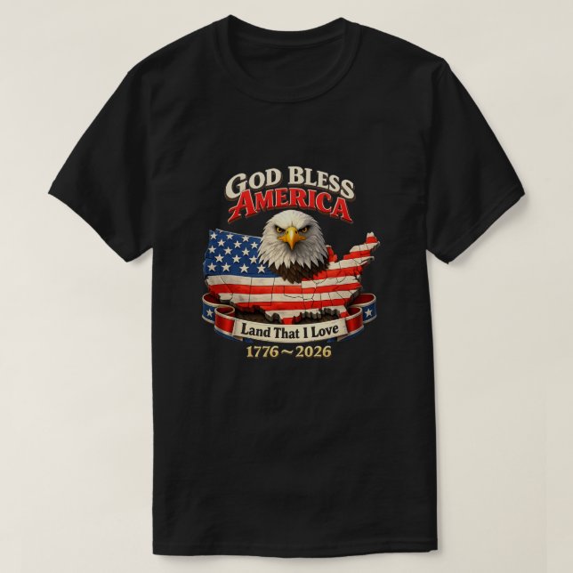 250 Years USA -23 T-Shirt (Design Front)