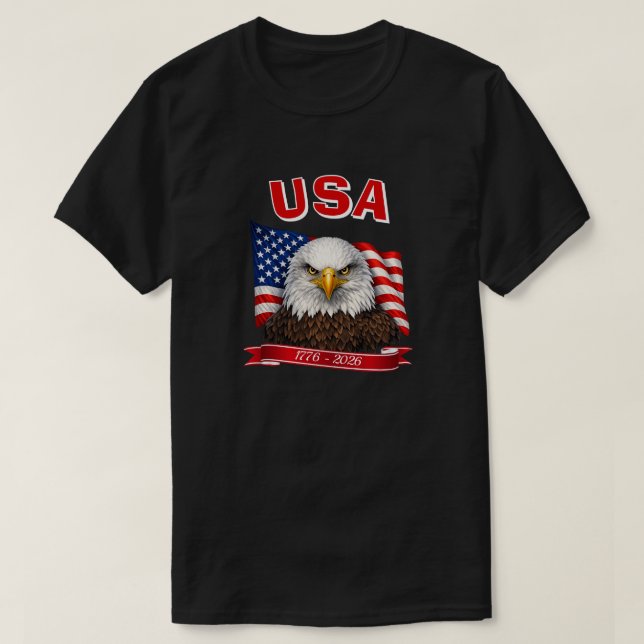 250 Years USA -31 T-Shirt (Design Front)