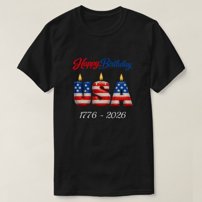 250 Years USA -31a T-Shirt (Design Front)