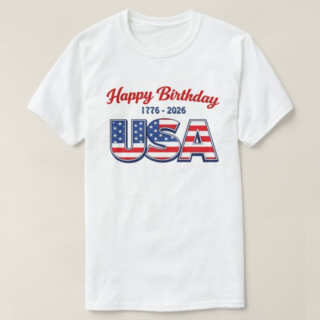 250 Years USA -31e T-Shirt (Design Front)