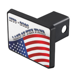 250 Years USA  Freedom 1776-2026 Patriotic Hitch Cover