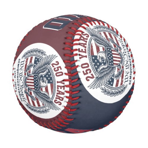 250 Years We the People Eagle Emblem Baseball