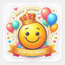 250K Followers Birthday